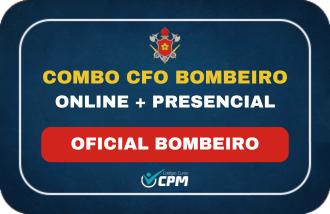 COMBO PRESENCIAL PREPARATRIO CFO BOMBEIROS RJ